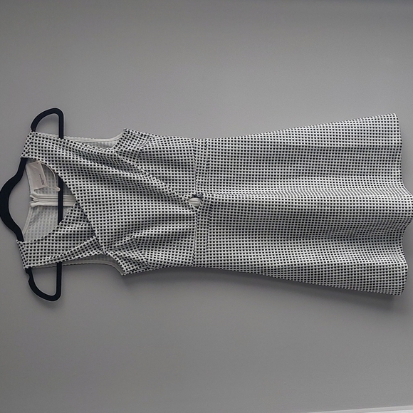 Vero Moda check print cutout dress - Picture 2 of 6